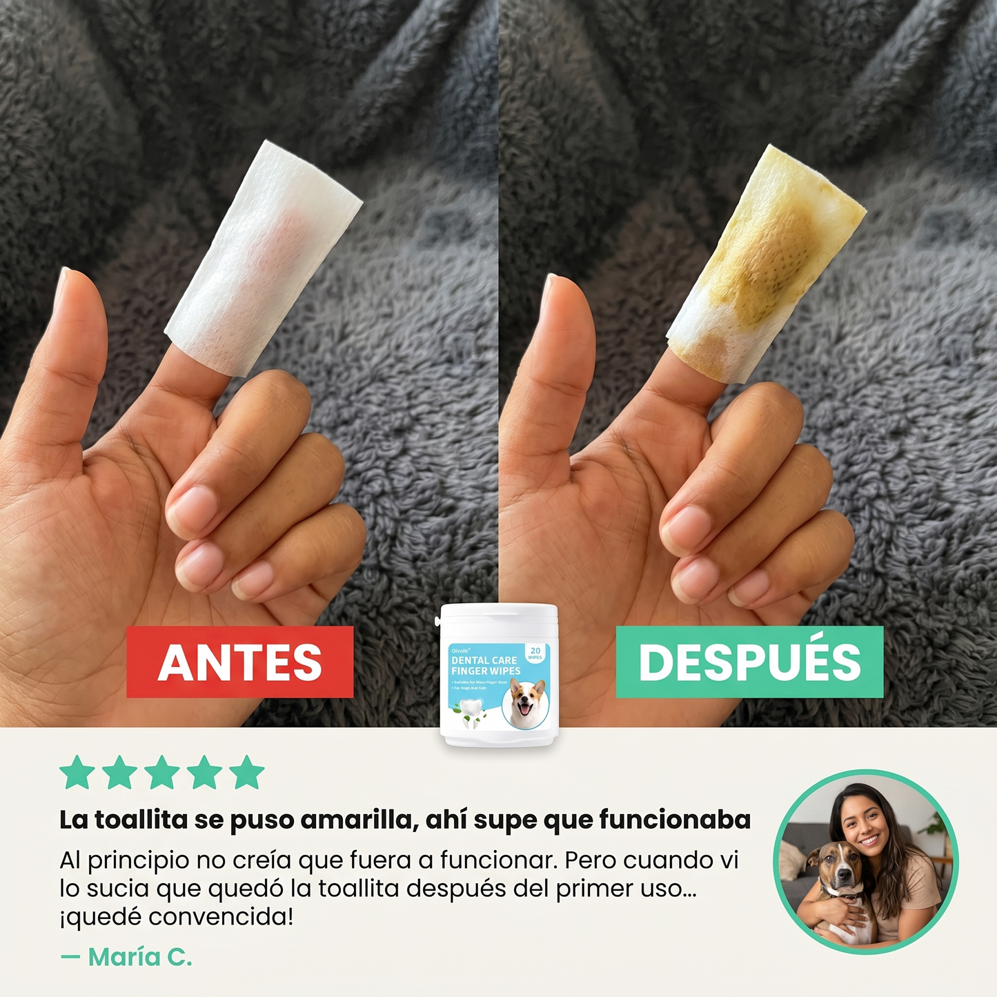 DentiPaw™ Dientes limpios. Sin drama.